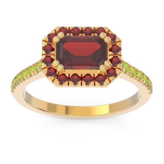 East-West Halo Zari Ring