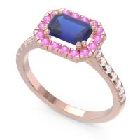 East-West Halo Zari Ring
