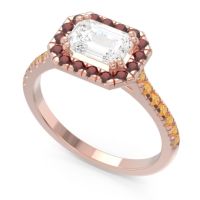 East-West Halo Zari Ring