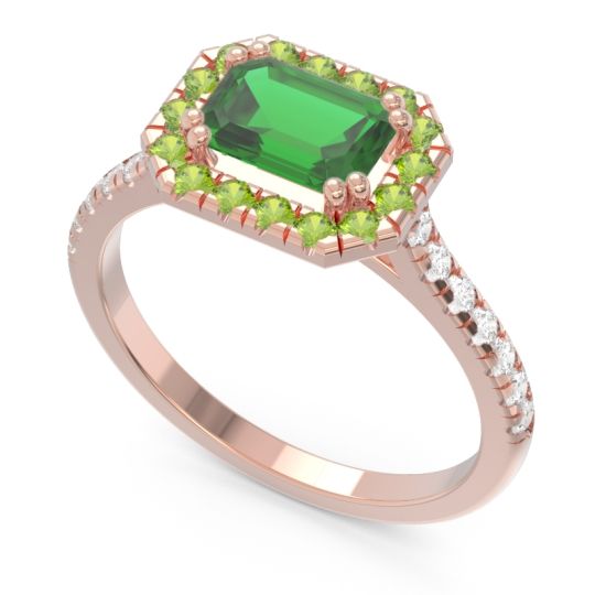 East-West Halo Zari Ring