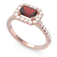 East-West Halo Zari Ring