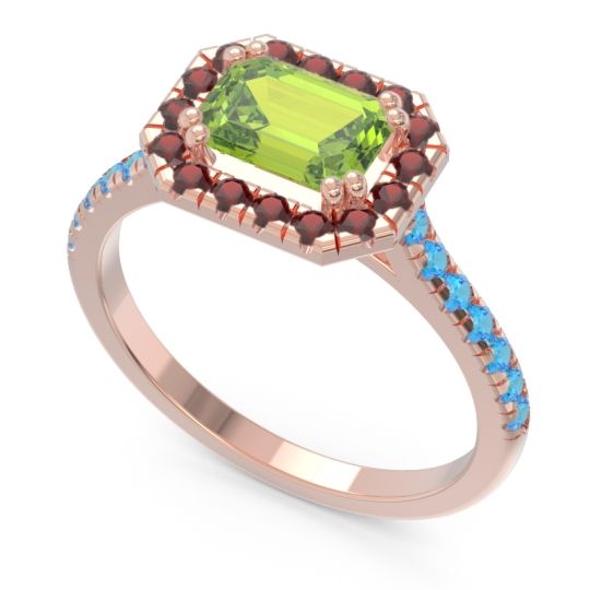 East-West Halo Zari Ring