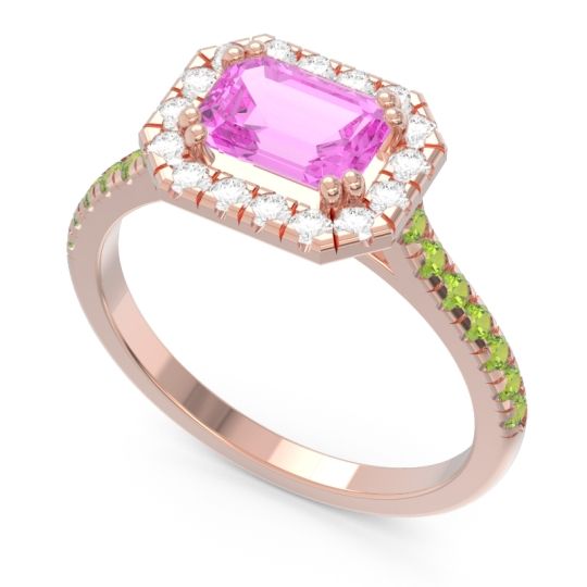 East-West Halo Zari Ring