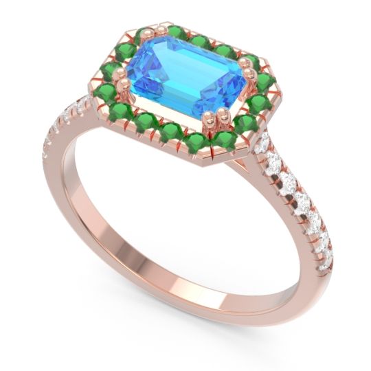 East-West Halo Zari Ring