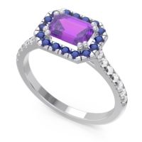East-West Halo Zari Ring