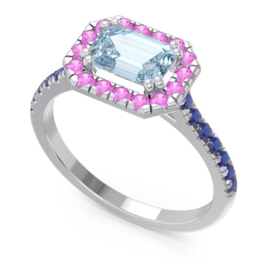 East-West Halo Zari Ring