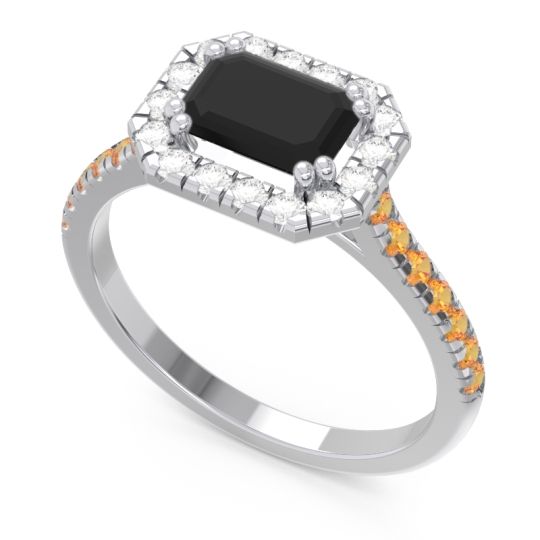 East-West Halo Zari Ring