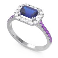 East-West Halo Zari Ring