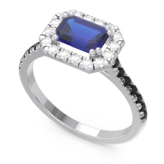 East-West Halo Zari Ring