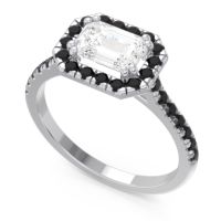East-West Halo Zari Ring