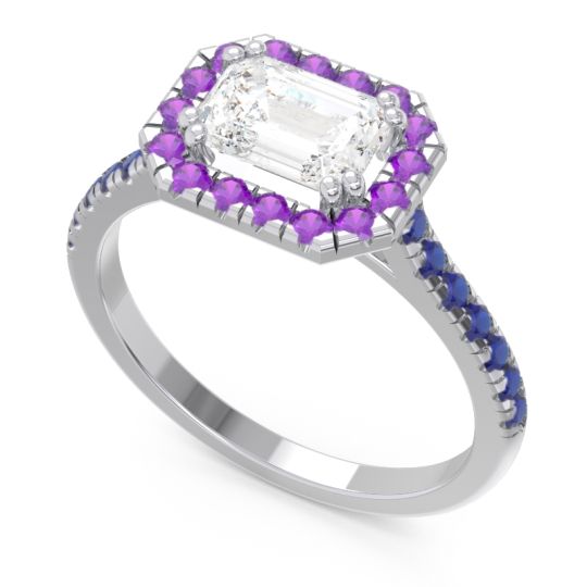 East-West Halo Zari Ring