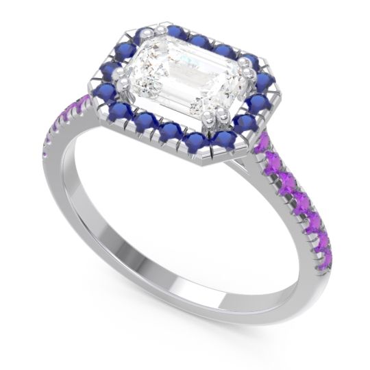 East-West Halo Zari Ring