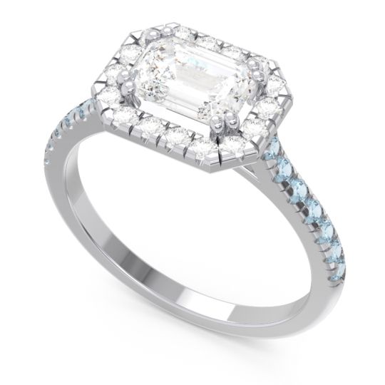 East-West Halo Zari Ring