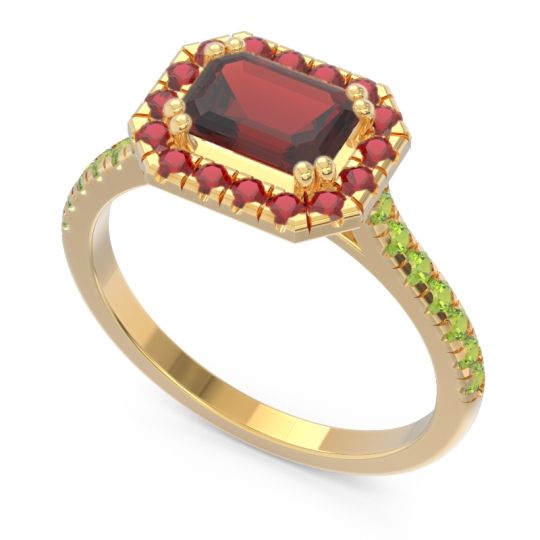 East-West Halo Zari Ring