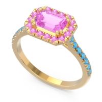 East-West Halo Zari Ring