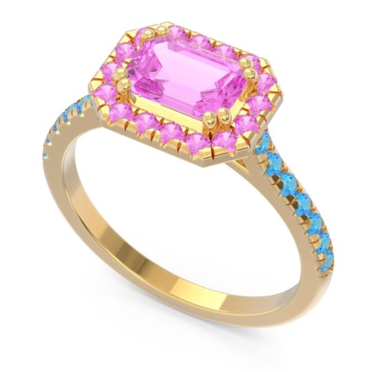 East-West Halo Zari Ring