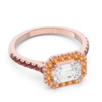 East-West Halo Zari Ring