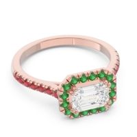 East-West Halo Zari Ring