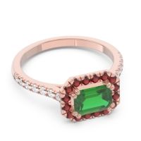 East-West Halo Zari Ring