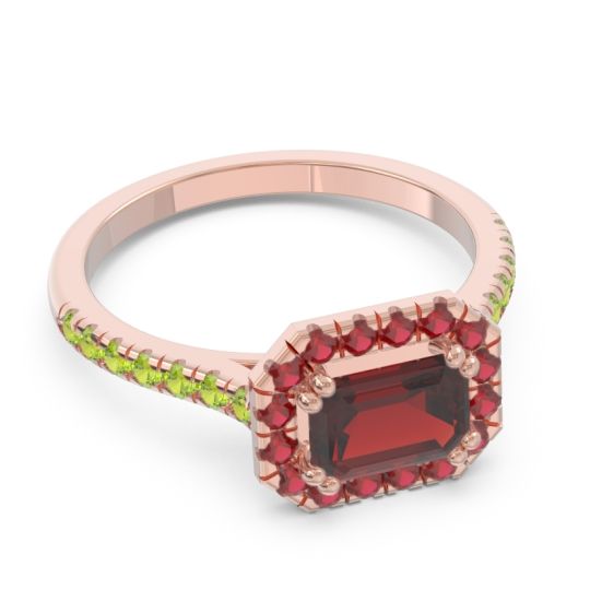East-West Halo Zari Ring