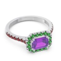 East-West Halo Zari Ring