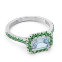 East-West Halo Zari Ring