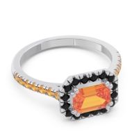 East-West Halo Zari Ring
