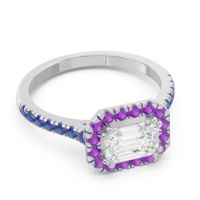 East-West Halo Zari Ring