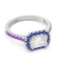 East-West Halo Zari Ring