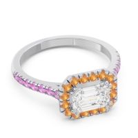 East-West Halo Zari Ring