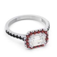 East-West Halo Zari Ring
