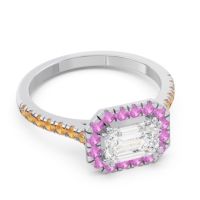 East-West Halo Zari Ring