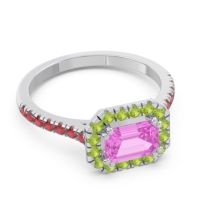 East-West Halo Zari Ring