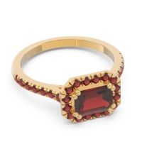 East-West Halo Zari Ring