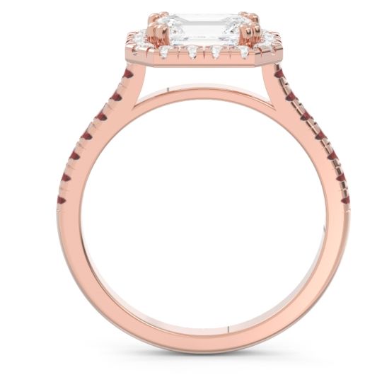East-West Halo Zari Ring