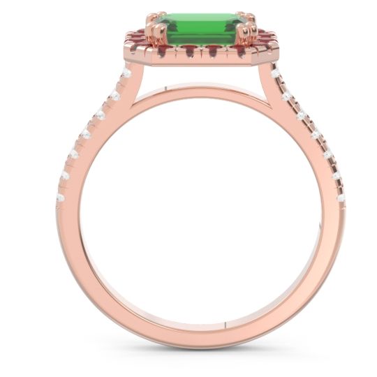 East-West Halo Zari Ring