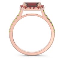 East-West Halo Zari Ring