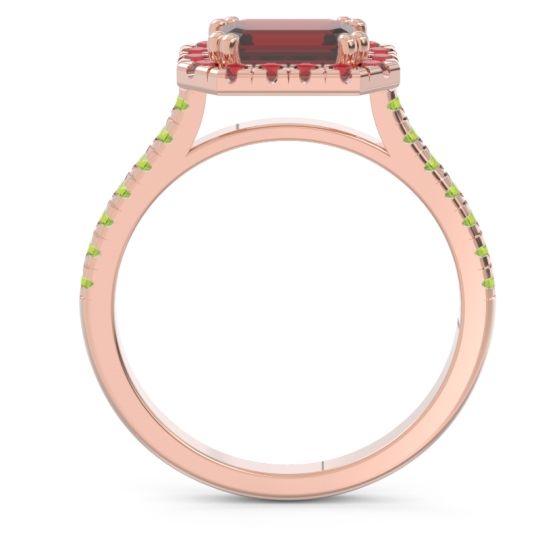 East-West Halo Zari Ring