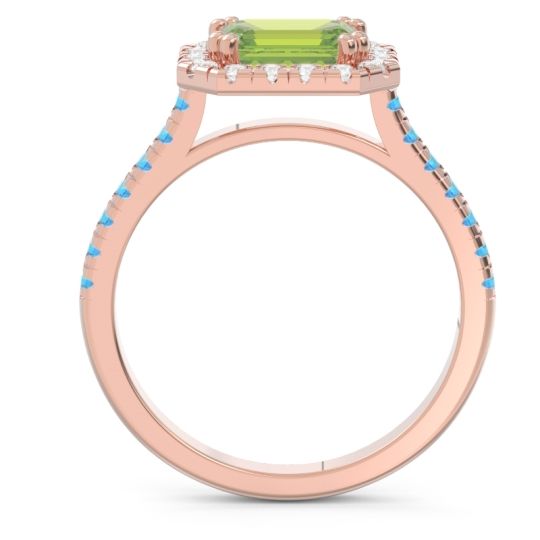 East-West Halo Zari Ring