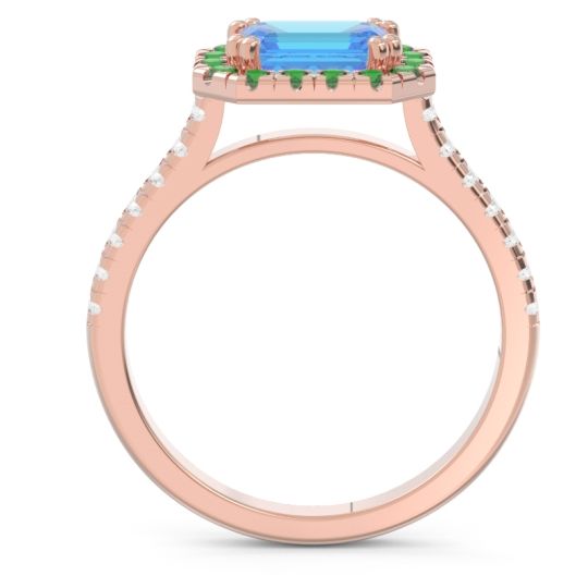 East-West Halo Zari Ring