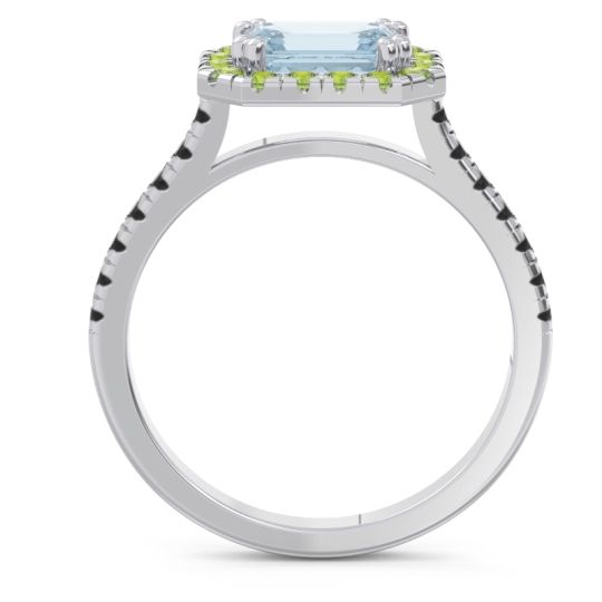 East-West Halo Zari Ring