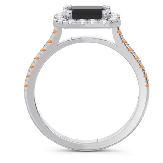 East-West Halo Zari Ring
