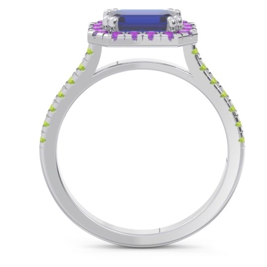 East-West Halo Zari Ring
