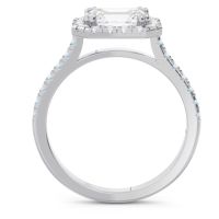 East-West Halo Zari Ring