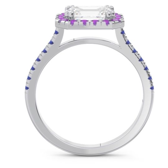 East-West Halo Zari Ring