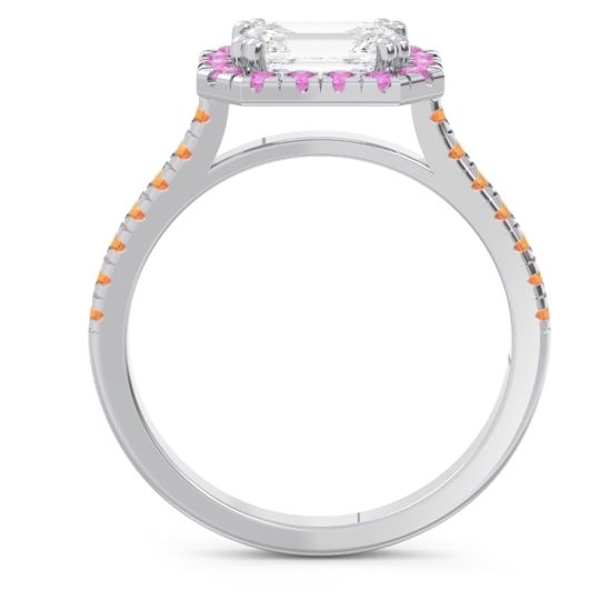 East-West Halo Zari Ring