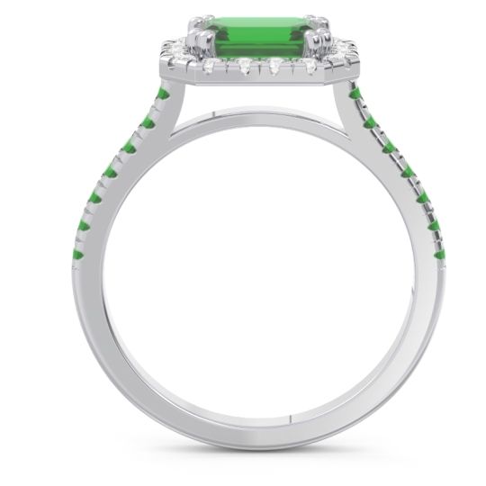 East-West Halo Zari Ring