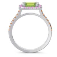 East-West Halo Zari Ring