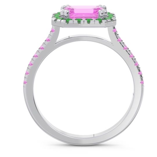East-West Halo Zari Ring