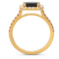East-West Halo Zari Ring